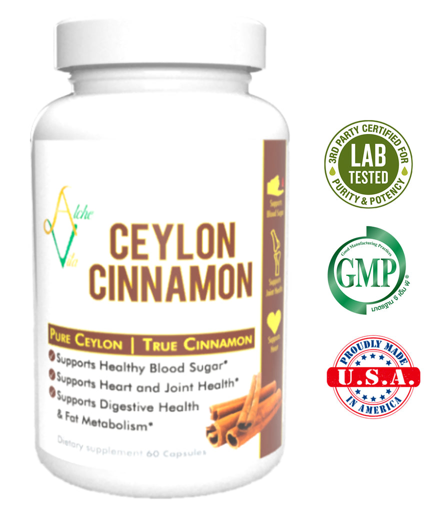 Ceylon Cinnamon (60 capsules) - AlcheVita